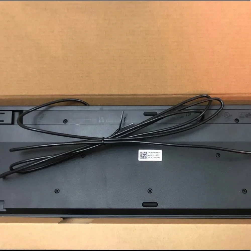 Dell USB Keyboard KB216 - Slim Wired Black UK Layout *BRAND NEW* KB216-BK-UK